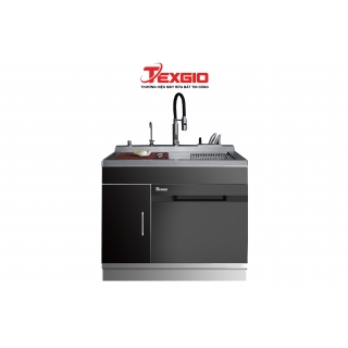 Texgio Dishwasher TGUMF11S - 11 Bộ Đa Năng Tích Hợp Rửa Sóng Siêu Âm, Sấy Khí Nóng, UV